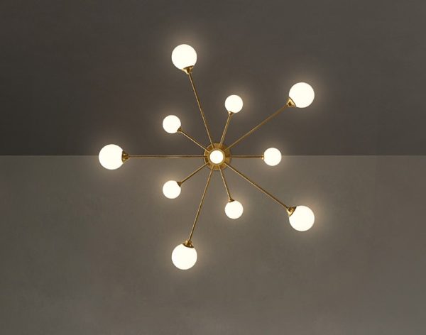 Lampu Gantung Tembaga Modern Minimalis Magic Bean Lentera