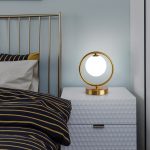 Lampu Meja Kamar Tidur Cahaya Mewah Dekorasi Ruang Tamu Kreatif Sederhana