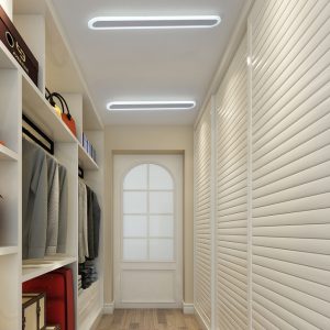 Strip Panjang Lampu Dinding Garis Ultra Tipis Kamar Tidur Lampu Samping Tempat Tidur Kreatif Dinding Lorong Lampu Dinding Sederhana Modern Ruang Tamu Nordic