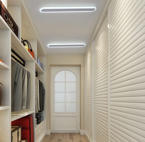 Strip Panjang Lampu Dinding Garis Ultra Tipis Kamar Tidur Lampu Samping Tempat Tidur Kreatif Dinding Lorong Lampu Dinding Sederhana Modern Ruang Tamu Nordic