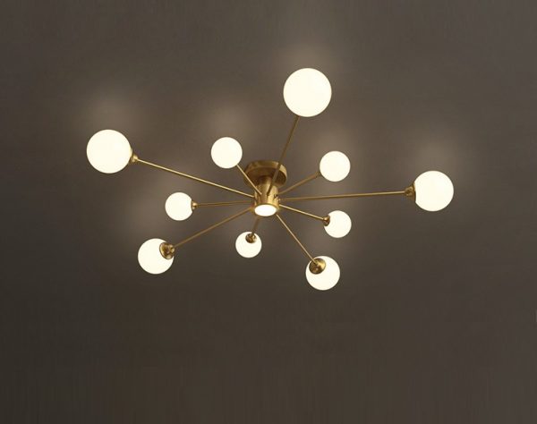 Lampu Gantung Tembaga Modern Minimalis Magic Bean Lentera
