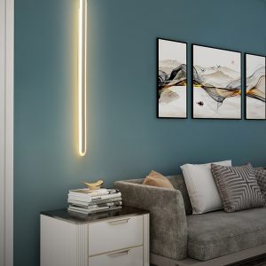 Lampu Minimalis Nordic Strip Panjang Dekorasi Dalam Ruangan
