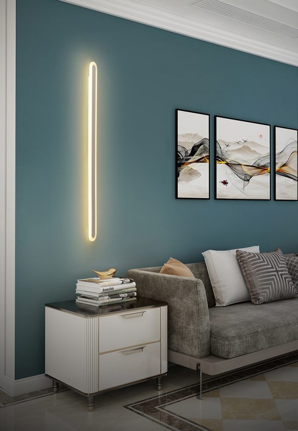 Lampu Minimalis Nordic Strip Panjang Dekorasi Dalam Ruangan
