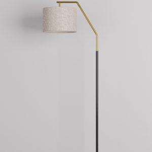 Lampu lantai ruang tamu American light luxury ins style modern minimalis Nordic bedroom net red vertical table lamp