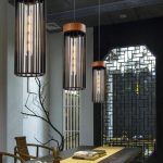 Lampu gantung Nordic restoran gaya industri bar cafe kepribadian