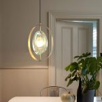 Lampu Gantung Kristal Model Ruang Tamu Pintu Masuk Minimalis Restoran Kreatif