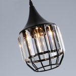 Lampu gantung kristal restoran minimalis Nordik