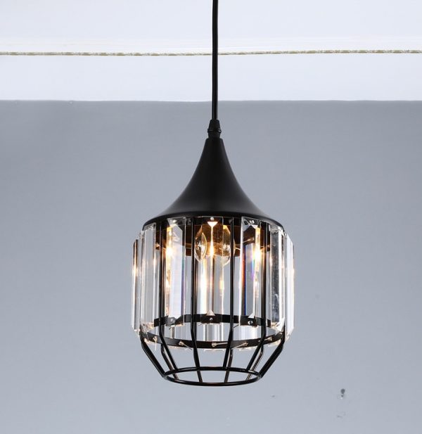 Lampu gantung kristal restoran minimalis Nordik