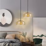 Lampu Gantung Kaca Kecil Samping Tempat Tidur Ruang Tamu Bar