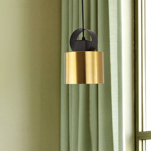 Lampu Gantung Warna Tembaga Single Kamar Tidur
