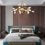 Lampu Gantung Model Buah Emas Mewah Ruang Tamu Ruang Makan Kamar Tidur Desainer Modern