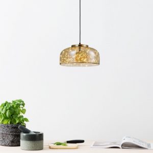 Nordic Minimalis Desainer Retro Gaya Industri Loteng Restoran Ruang Tamu Bar Samping Tempat Tidur Jaring Besi Kaca Lampu Gantung