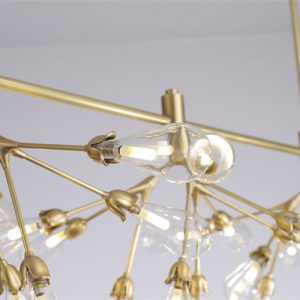 Lampu Gantung Sederhana Nordic Luxury Modern Lighting Glass Ball