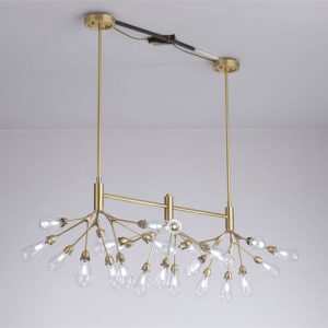Lampu Gantung Sederhana Nordic Luxury Modern Lighting Glass Ball