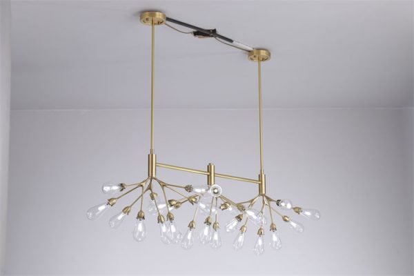 Lampu Gantung Sederhana Nordic Luxury Modern Lighting Glass Ball