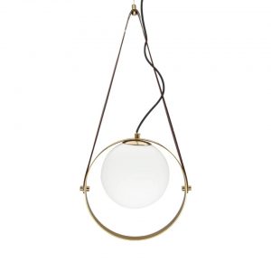 Lampu Gantung Bola KacaRestoran Nordik Modern Minimalis Mewah Cafe
