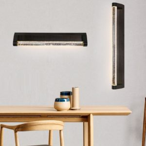 Lampu Dinding Log Strip Kamar Tidur Samping Tempat Tidur Hotel