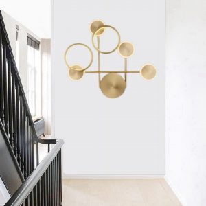 Lampu Dinding Nordic Modern Lorong Ruang Tamu Latar Belakang