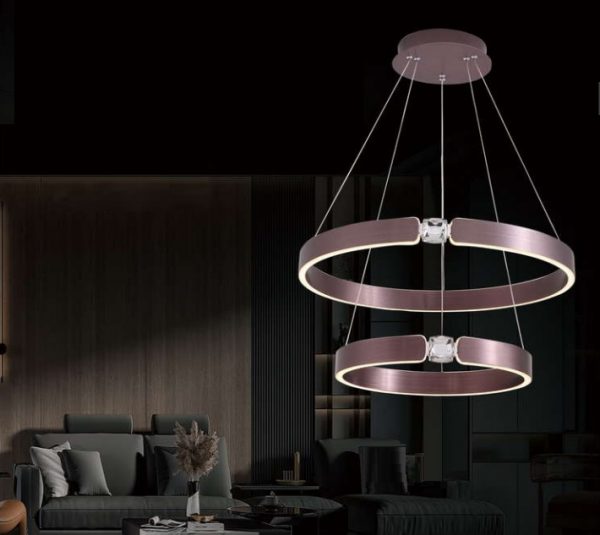 Lampu Gantung Kristal modern Kepribadian Kreatif Restoran