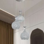 Lampu gantung tiga kepala modern minimalis Ruang makan