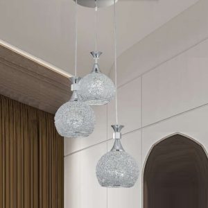 Lampu gantung tiga kepala modern minimalis Ruang makan