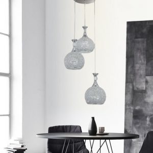 Lampu gantung tiga kepala modern minimalis Ruang makan