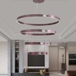 Lampu Gantung Bangunan Duplex Ruang Ring Ring Loft Tangga