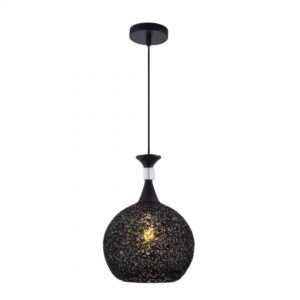 Lampu gantung warna hitam kreatif Nordic minimalis ruang makan