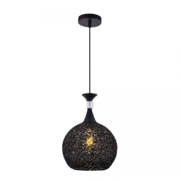 Lampu gantung warna hitam kreatif Nordic minimalis ruang makan