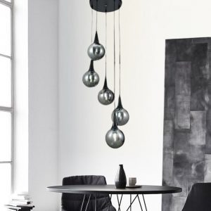 Lampu Gantung panjang Kepribadian villa duplex ruang tamu