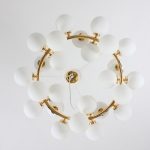 Lampu Gantung Bubble ball magic bean chandelier molekul kaca
