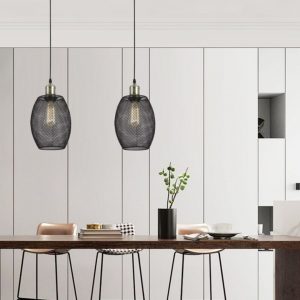 Lampu Gantung Samping Tempat Tidur Sederhana Modern Toko Teh Susu