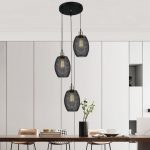 Lampu Gantung besi sederhana modern kreatif restoran bar cafe