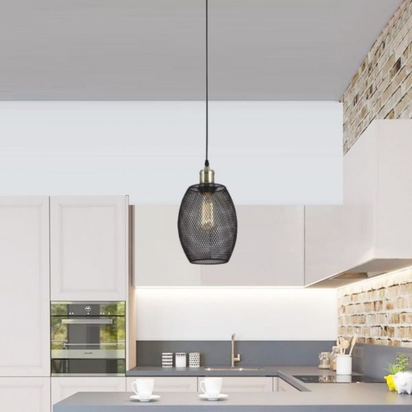 Lampu Gantung Samping Tempat Tidur Sederhana Modern Toko Teh Susu