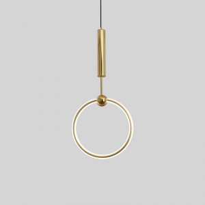 Lampu Gantung Bola Seni Kreatif Anting-Anting Kepala Tunggal