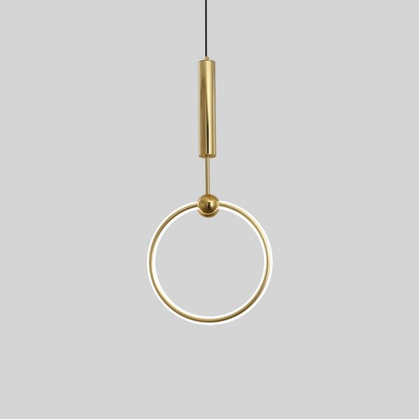 Lampu Gantung Bola Seni Kreatif Anting-Anting Kepala Tunggal