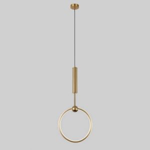 Lampu Gantung Bola Seni Kreatif Anting-Anting Kepala Tunggal