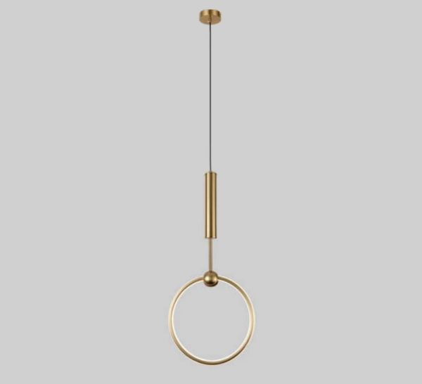 Lampu Gantung Bola Seni Kreatif Anting-Anting Kepala Tunggal