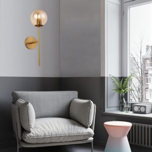 Lampu Dinding Ruang Tamu Nordic Kepribadian Kreatif Kamar Tidur