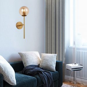 Lampu Dinding Ruang Tamu Nordic Kepribadian Kreatif Kamar Tidur