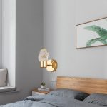 Lampu Dinding Ruang Tamu TV Latar Belakang Dinding Tangga Lorong