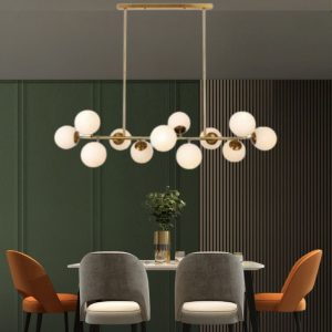 Lampu gantung restoran kacang ajaib mewah ringan toko hotel
