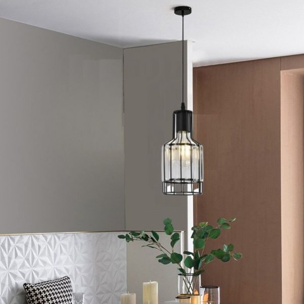 Lampu Gantung Kristal Modern Toko Pakaian Meja Makan Bar