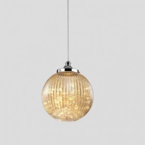 Lampu Gantung Bola kaca Natal led dekorasi Cahaya Mewah rumah
