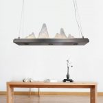 Lampu Gantung Persegi Panjang Model Kamar Restoran Ruang Teh