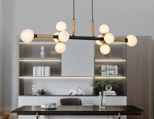Lampu Gantung Restoran Nordic Panjang Kepribadian Kreatif