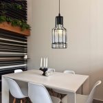 Lampu Gantung Kristal Modern Toko Pakaian Meja Makan Bar