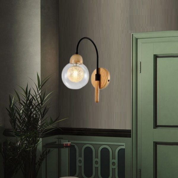 Lampu Dinding Kamar Tidur Lampu Samping Tempat Tidur Sederhana