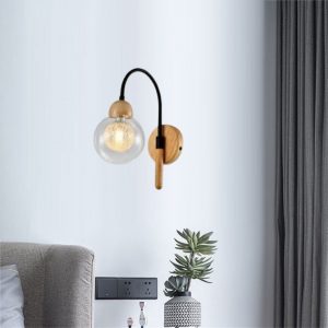 Lampu Dinding Kamar Tidur Lampu Samping Tempat Tidur Sederhana