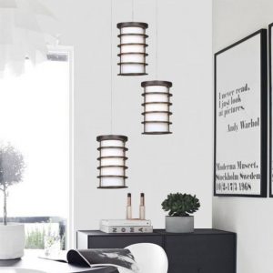 Lampu Gantung Restoran Bar Modern minimalis Besi Kreatif
